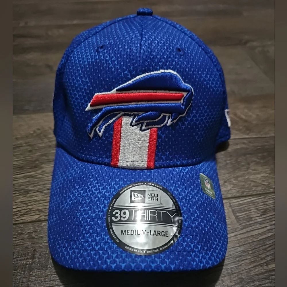 NFL Buffalo Bills New Era 39 Thirty Med-Lrg On-field Cap Hat New With Tags
